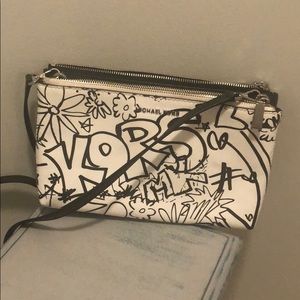 Michael Kors logo crossbody